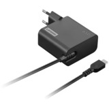 Lenovo 65W USB-C Wall Adapter, Chargeur Noir, USB-C, PD 3.0, 65 W