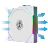 Lian Li UNI FAN TL 120 Wireless ventilateurs de boîtier RGB  Blanc, 3 pièces, 120 x 124 x 28 mm, PWM, contrôleur inclus