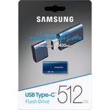Samsung Type-C 512 Go, Clé USB Bleu, MUF-512DA/APC, USB-C 3.2 Gen 1 (5 Gbit/s)