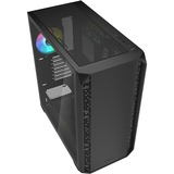Sharkoon AK2 RGB boîtier midi tower Noir | 2x USB-A | 1x USB-C | RGB | Verre Trempé