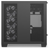 Sharkoon Steel Shark boîtier midi tower Noir | 2x USB-A | 1x USB-C | RGB | Verre Trempé