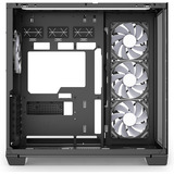 Sharkoon Steel Shark boîtier midi tower Noir | 2x USB-A | 1x USB-C | RGB | Verre Trempé