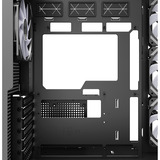 Sharkoon Steel Shark boîtier midi tower Noir | 2x USB-A | 1x USB-C | RGB | Verre Trempé