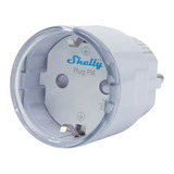 Shelly Plug PM Gen3, Multiprise Blanc, Wi-Fi, Bluetooth, mesure d'énergie