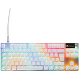 SteelSeries Apex Pro Gen 3 TKL RGB clavier gaming mécanique Blanc, Layout FR (AZERTY), SteelSeries OmniPoint 3.0, 80% (TKL), LED RGB, TKL