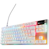 SteelSeries Apex Pro Gen 3 TKL RGB clavier gaming mécanique Blanc, Layout FR (AZERTY), SteelSeries OmniPoint 3.0, 80% (TKL), LED RGB, TKL