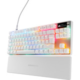 SteelSeries Apex Pro Gen 3 TKL, clavier gaming Blanc, Layout FR, SteelSeries OmniPoint 3.0, LED RGB, TKL
