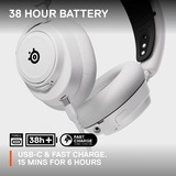 SteelSeries Arctis Nova 7X Wireless casque gaming over-ear Blanc/Noir, 2,4 GHz, Bluetooth, Pc, Xbox One, Xbox Series X/S, PlayStation 4, PlayStation 5, Nintendo Switch, Meta Quest 2
