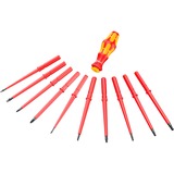 Wera Kraftform Kompakt VDE 16 Universal 1, 16 pièces, Tournevis Rouge/Jaune