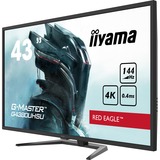 iiyama G-Master Red Eagle G4380UHSU-B1 43" 4K UHD Moniteur gaming  Noir, 108 cm (42.5"), 3840 x 2160 pixels, 4K Ultra HD, LED, 0,4 ms, Noir