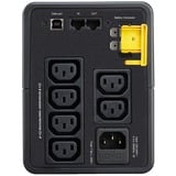 APC Back-UPS 950 VA/230 V IEC Noir, 230V - prises IEC, Interactivité de ligne, 0,95 kVA, 520 W, Sinus, 140 V, 300 V