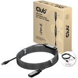 Club 3D Répéteur actif USB 3.2 Gen1, Câble d'extension Noir, 10 mètres, comprend CAC-1408 USB-A - Micro-USB