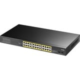 Cudy GS1028PS2, Switch Noir, 24x PoE+, 2x Uplink SFP