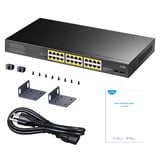 Cudy GS1028PS2, Switch Noir, 24x PoE+, 2x Uplink SFP