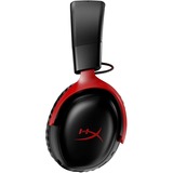 HyperX Cloud III Wireless casque gaming over-ear Noir/Rouge, PC, PlayStation 4, PlayStation 5