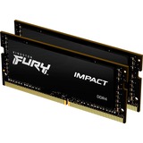 Kingston FURY 32 Go DDR4-3200 (2x 16 Go) mémoire PC portable Noir, KF432S20IBK2/32, SO-DIMM, XMP 2.0