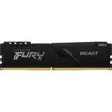 Kingston FURY 8 Go DDR4-3200 (1x 8 Go) mémoire vive Noir, KF432C16BB/8, XMP 2.0