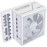 Lian Li EDGE1300, 1300 Watt alimentation  Blanc, 1x 12VHPWR, 3x PCIe, gestion des câbles, 4x USB