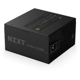 NZXT C750 Gold Core alimentation modulaire 750 watt Noir, 1x 12V-2x6, 2x PCIe