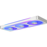 NZXT F360U Ultra RGB ventilateurs de boîtier Blanc, 3 pièces, 360 x 120 x 25 mm