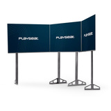 Playseat® TV Stand PRO Triple, Support Argent