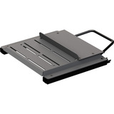 Res-Tech GT Pedal Flat Support Adjustable, Montage Noir, Réglable