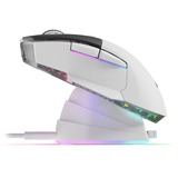 Sharkoon SKILLER SGM50W, Souris gaming Blanc, 400 - 6400 dpi, LED RGB