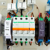 Shelly Pro 3EM-120A, Économie d'énergie Gris, Triphasé, Wi-Fi, Bluetooth, DIN-rail