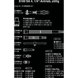 Wera 8100 SA 4 Zyklop Speed, Set d'outils Noir/Vert