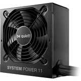 be quiet! System Power 11 alimentation 650 watt Noir, 1x 12VHPWR, 2x PCIe, 650 W, 200 - 240 V, 50 Hz, 4 A, 120 W, 650 W