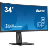 iiyama ProLite XCB3494WQSN-B5 34" Moniteur UltraWide incurvé  Noir