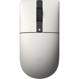 8BitDo Retro R8 Mouse N Edition, Souris gaming Gris/Rouge, 50 - 26 000 DPI, Bluetooth / USB-C / 2,4 GHz