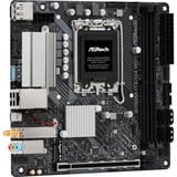 ASRock B760M-ITX/D4 WIFI carte mère socket 1700 Noir/Argent