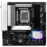 ASRock B860M Pro RS WiFi carte mère socket 1851 Noir/Argent, RAID, 2.5 Gb-LAN, WLAN, BT, Sound, µATX