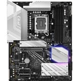 ASRock Z890 Pro RS carte mère socket 1851 Noir/Blanc, RAID, 2.5 Gb-LAN, Sound, ATX