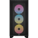 Corsair 3000D RGB AIRFLOW boîtier midi tower Noir | 2x USB-A | RGB | Verre Trempé