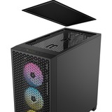 Corsair 3000D RGB AIRFLOW boîtier midi tower Noir | 2x USB-A | RGB | Verre Trempé