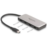 DeLOCK 64261, Hub USB Gris