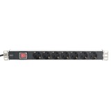 Digitus Prise de courant DN-95402 Noir, 7x prises