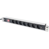 Digitus Prise de courant DN-95402 Noir, 7x prises