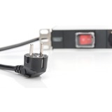 Digitus Prise de courant DN-95402 Noir, 7x prises