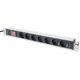 Digitus Prise de courant DN-95402, Multiprise Noir