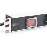 Digitus Prise de courant DN-95402, Multiprise Noir
