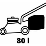 Einhell GC-PM 52/2 S HW Marcher derrière un tracteur tondeuse Essence Noir, Rouge, Tondeuse à gazon Rouge/Noir, Marcher derrière un tracteur tondeuse, 1800 m², 52 cm, 1,2 L, 80 L, Traction arrière