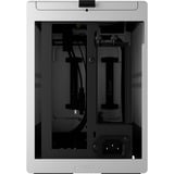 Fractal Design Terra boîtier mini tower Argent/bois | 1x USB-A | 1x USB-C