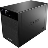 ICY BOX IB-3640SU3, Boîtier disque dur Noir