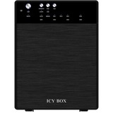 ICY BOX IB-3640SU3, Boîtier disque dur Noir