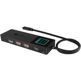 ICY BOX IB-DK4038-LCD, Station d'accueil Anthracite