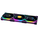Lian Li UNI FAN SL120 LCD Wireless, Ventilateur de boîtier Noir, 3 pièces, connecteur de ventilateur PWM à 4 broches