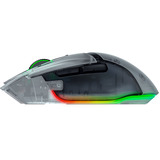 Razer Basilisk V3 Pro 35K - Phantom White Edition, Souris gaming Blanc/transparent